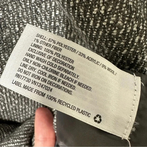 Anna Sui x Target NWT Grey Metallic Boucle’ Mini Halter Dress 20th Anniversary M - Picture 11 of 12